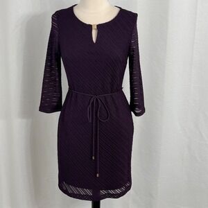 Studio One New York Romantic Knit Crochet Feminine Cottagecore Dress